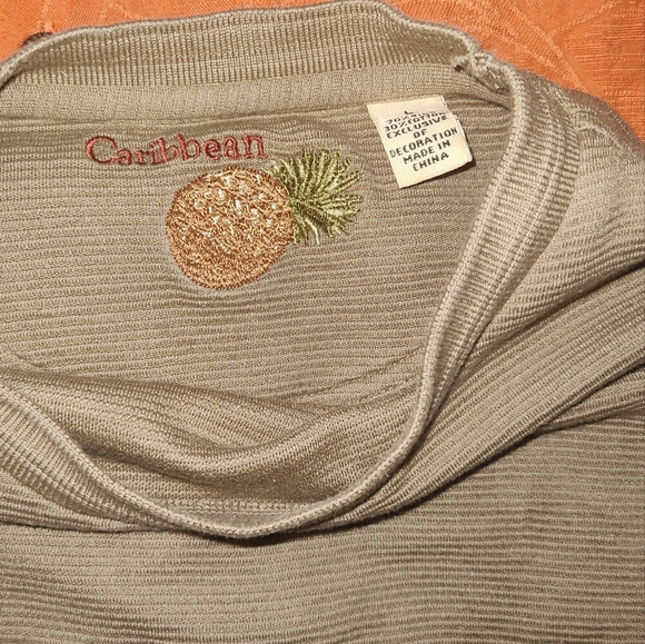 Caribbean Shirts Lot of 3 - Picture 2 of 3